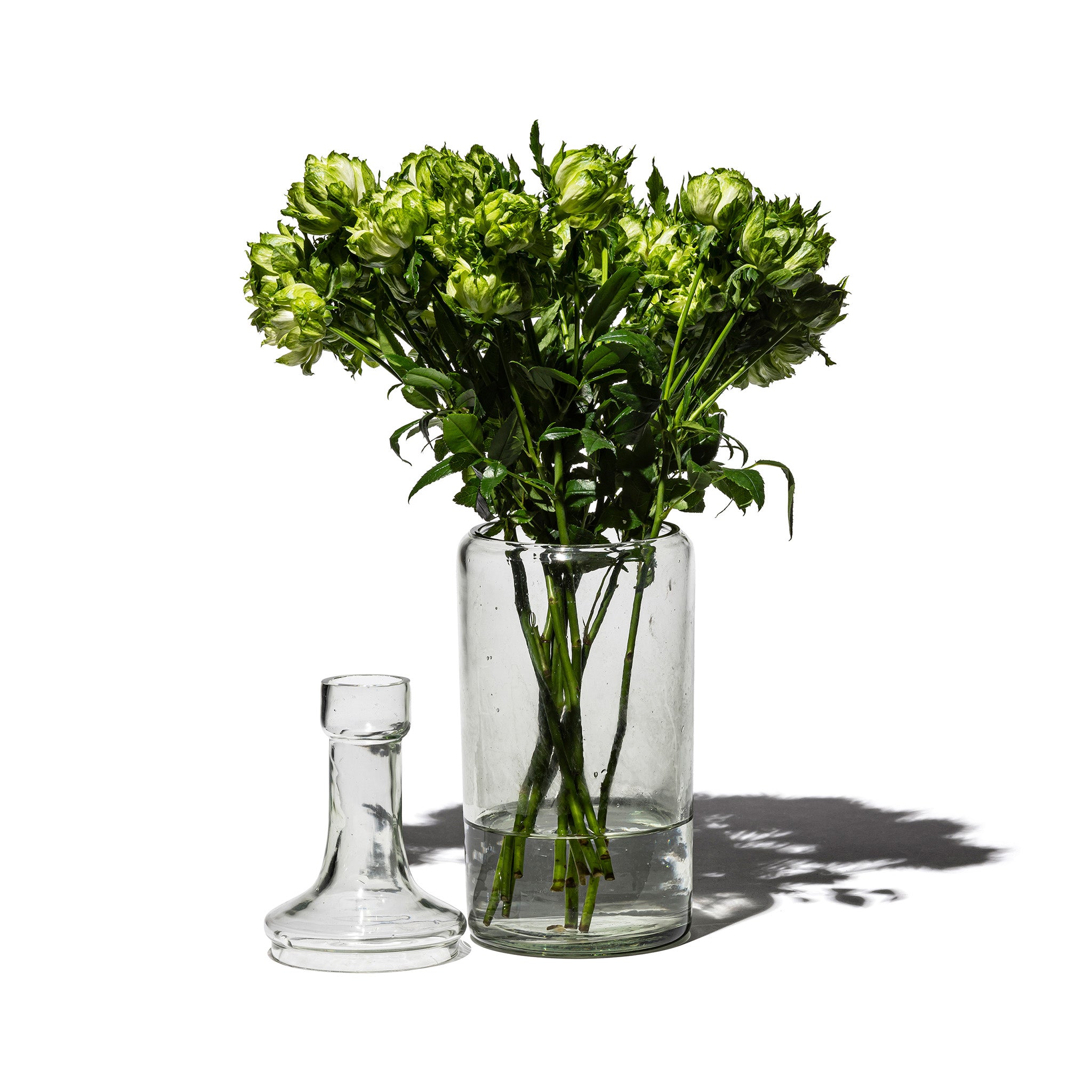RECYCLED GLASS 2-WAY FLOWER VASE – PUEBCO ONLINE STORE