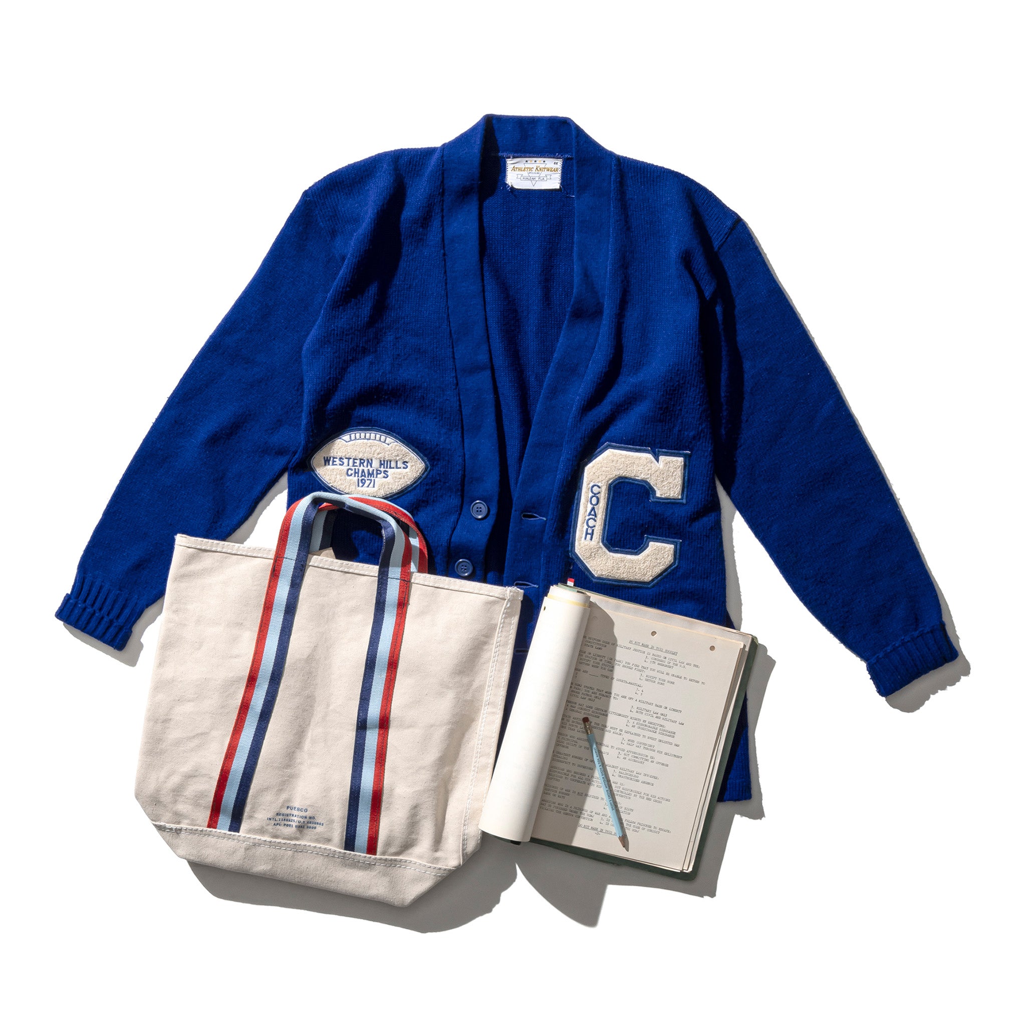 COLLEGE TOTE BAG / School PUEBCO ONLINE STORE