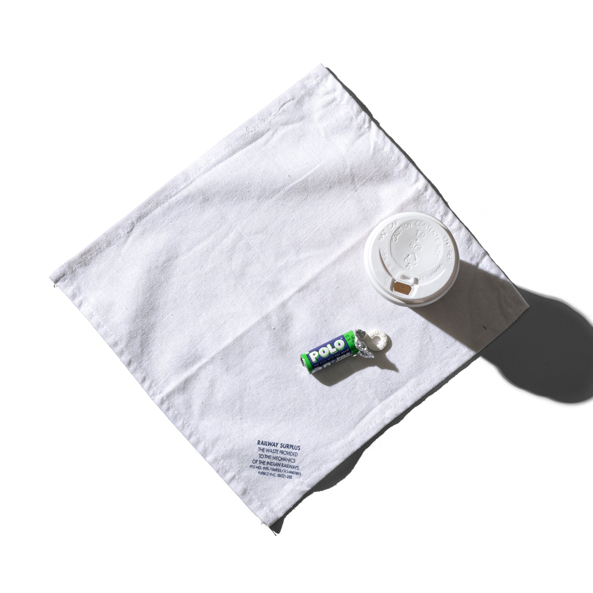 ☆SALE☆maffonパンダ×ドットパッチハンカチ＊21.5×23cm