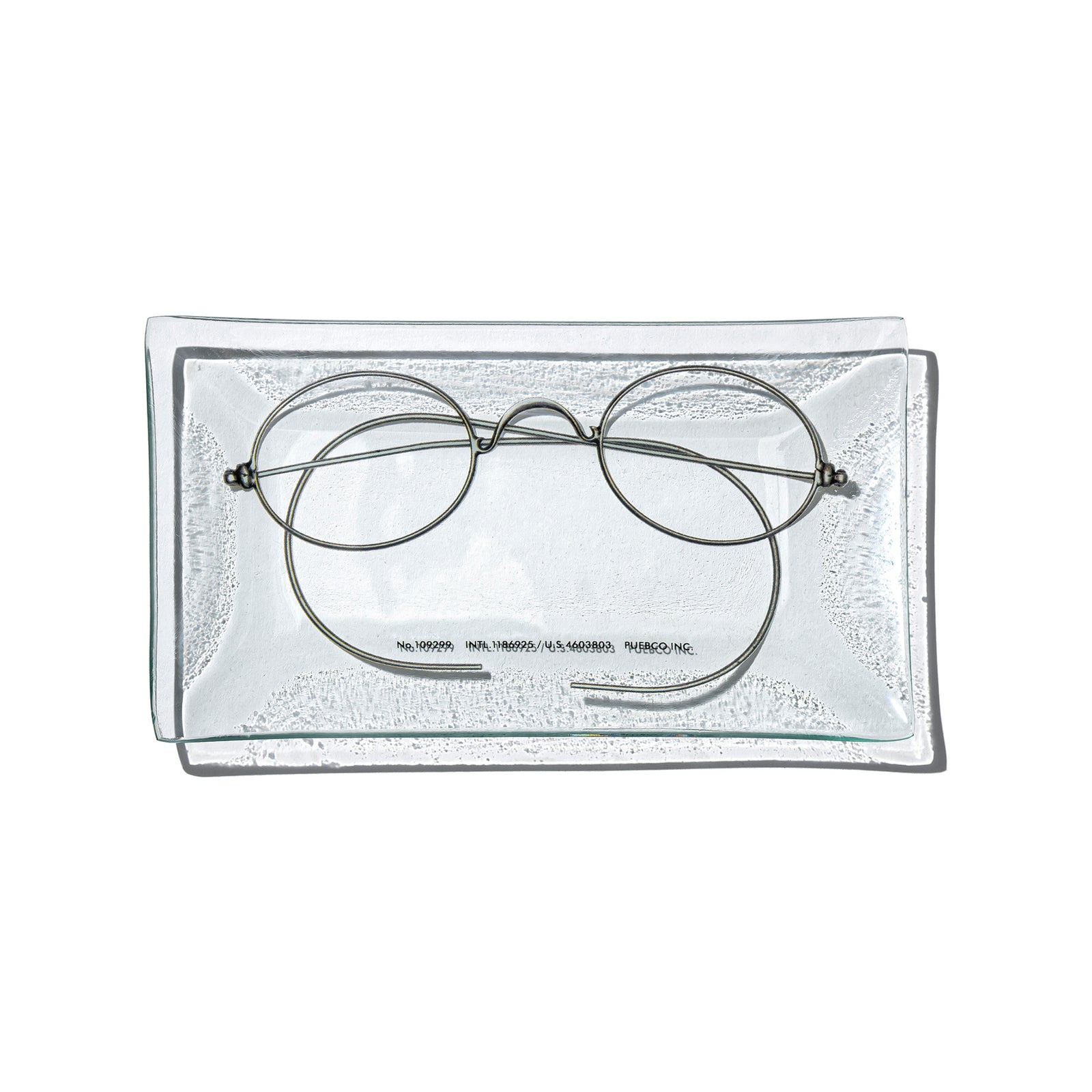 PRINTED GLASS TRAY / Glasses – PUEBCO ONLINE STORE