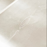 WHITE LAMINATED FABRIC SHEET