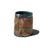 COVERED VINTAGE KANTHA QUILT ORGANIZER