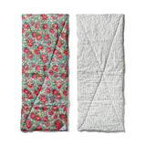 PUFFY NAP MAT / FLOWER x STRIPE