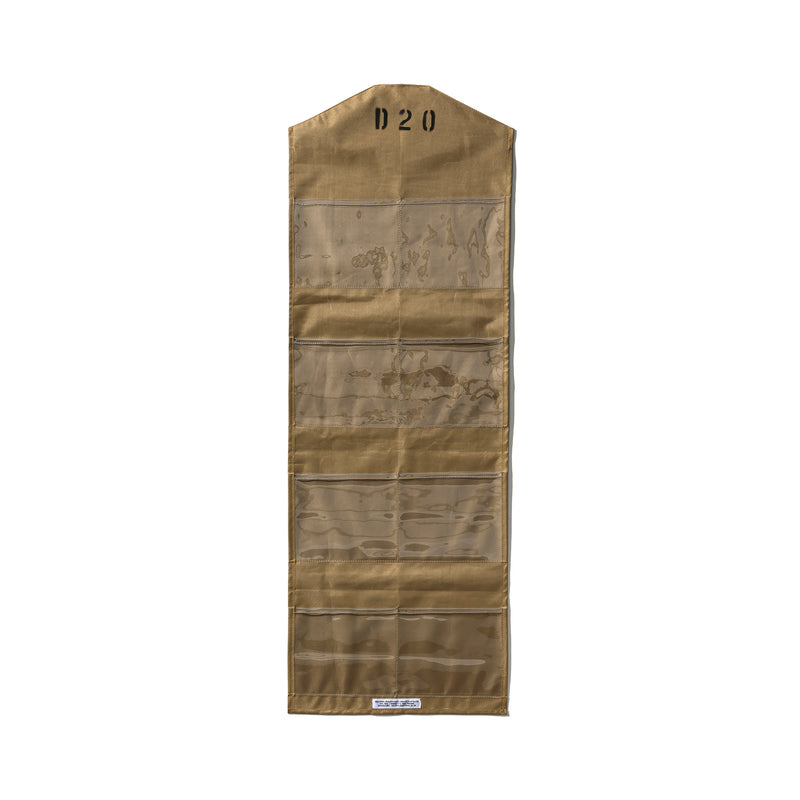 RUBBERIZED FABRIC HANGING ORGANIZER / ACCESSORY 8 Pockets