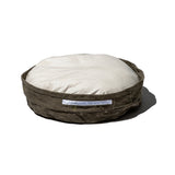 VINTAGE MATERIAL PET BED W/CUSHION / Small