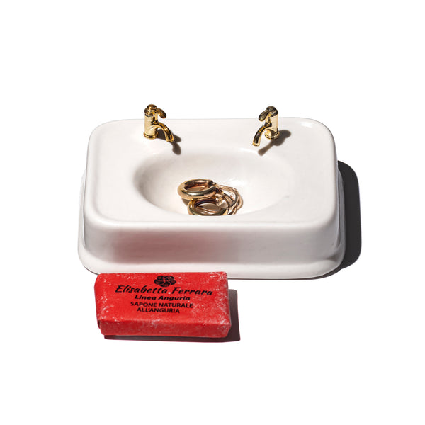 BATHROOM JEWELRY TRAY / Sink