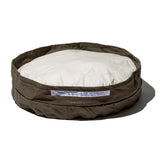 VINTAGE MATERIAL PET BED W/CUSHION / Large