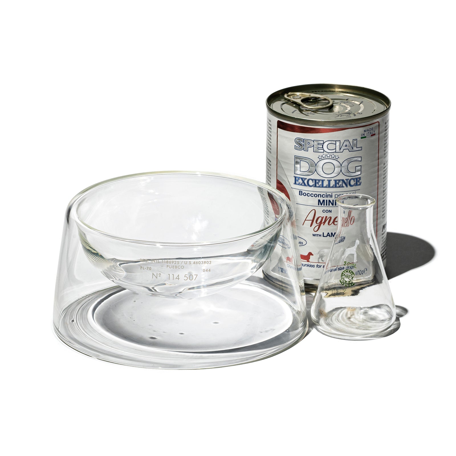 BOROSILICATE GLASS PET BOWL – PUEBCO ONLINE STORE
