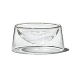 BOROSILICATE GLASS PET BOWL