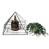 STAINED GLASS PLANT DISPLAY