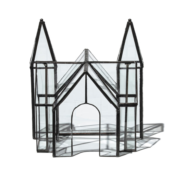 STAINED GLASS GOTHIC HOUSE