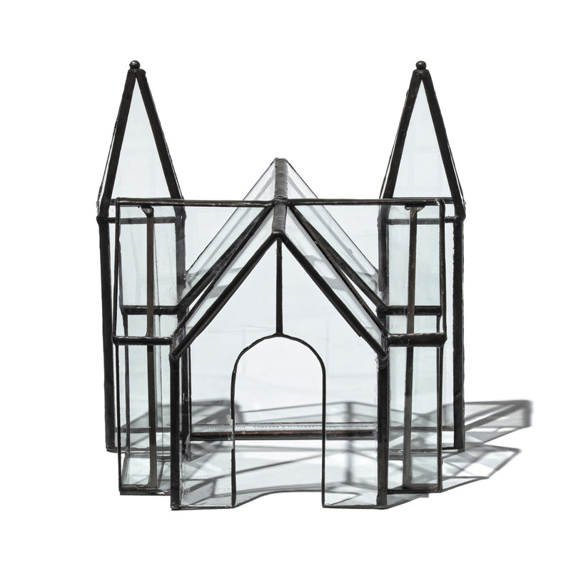 STAINED GLASS GOTHIC HOUSE