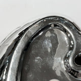 BALLOON SHAPED FLOWER VASE / Silver