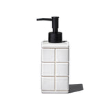 TILE PATTERNED BATH ENSEMBLE / Soap Dispenser