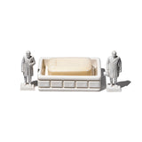 TILE PATTERNED BATH ENSEMBLE / Soap Dish