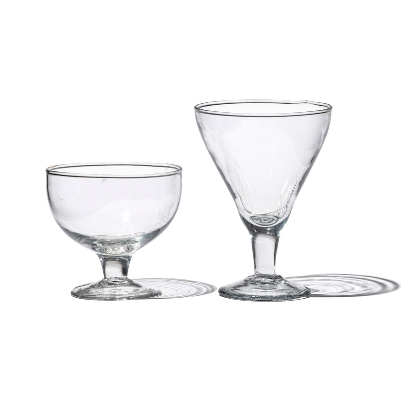 BLOW GLASS DESSERT CUP / Triangle