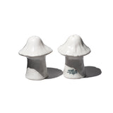 CERAMIC SALT & PEPPER SHAKER SET / Mushroom