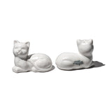 CERAMIC SALT & PEPPER SHAKER SET / Cat