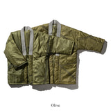 HANTEN JACKET: VINTAGE PARACHUTE / White