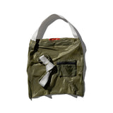 VINTAGE PARACHUTE LIGHT BAG / White