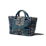 RUG FABRIC BAG / Blue