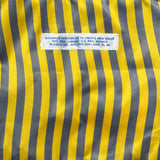 SCHOOL TIE FABRIC SEMICIRCLE POUCH