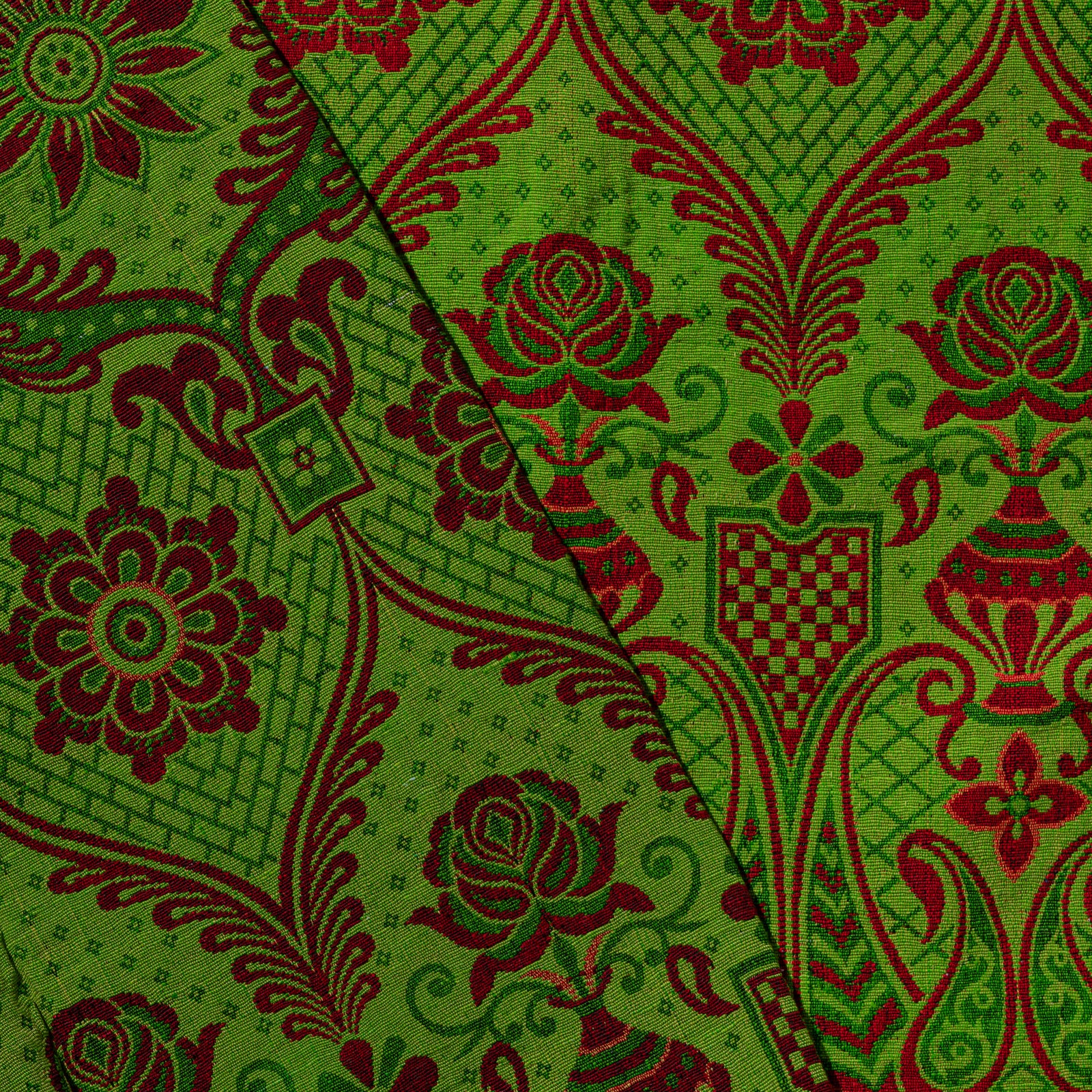 REVERSIBLE JACQUARD RUG / Green – PUEBCO ONLINE STORE