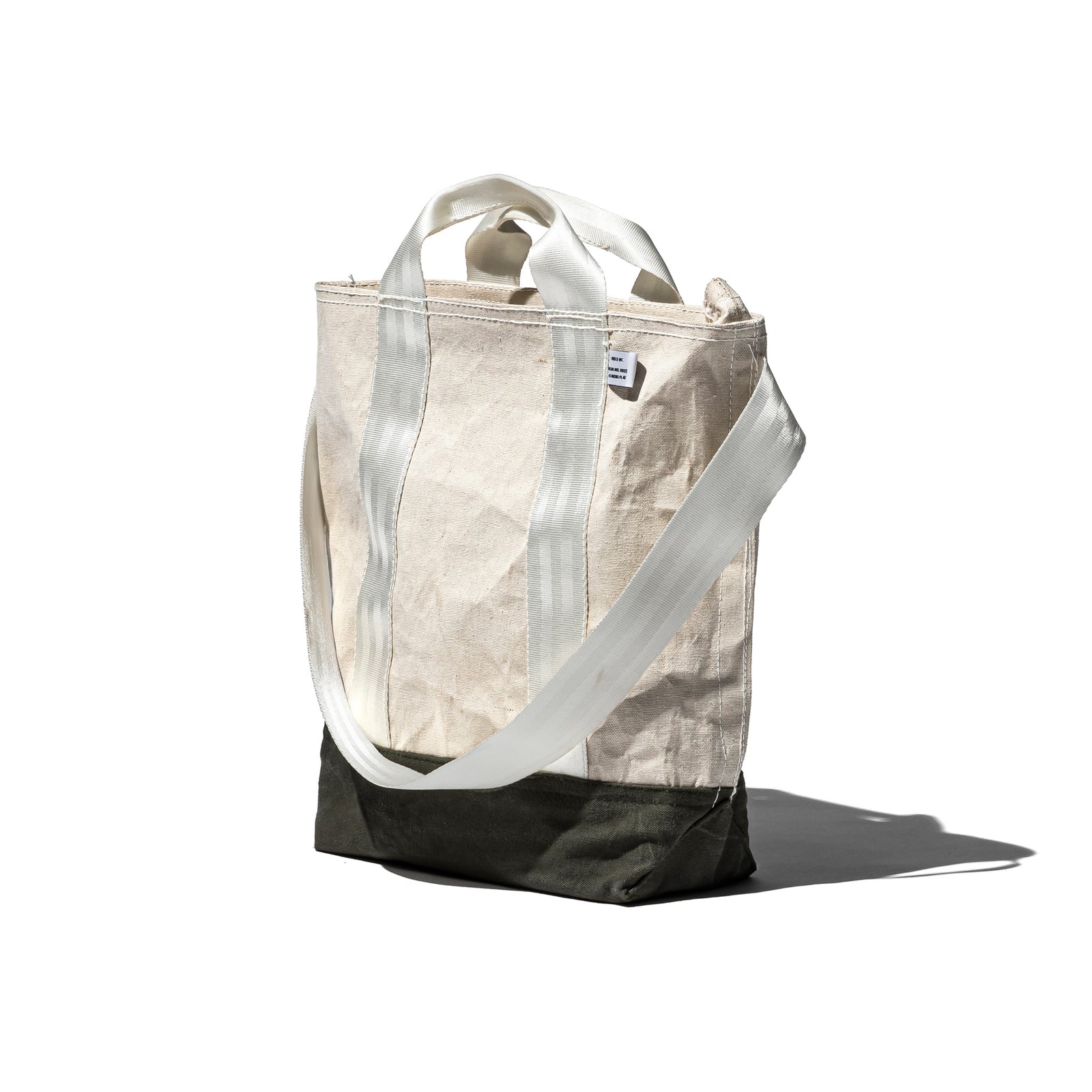 LAMINATED FABRIC x VINTAGE FABRIC BAG / 40 x 35 – PUEBCO ONLINE STORE