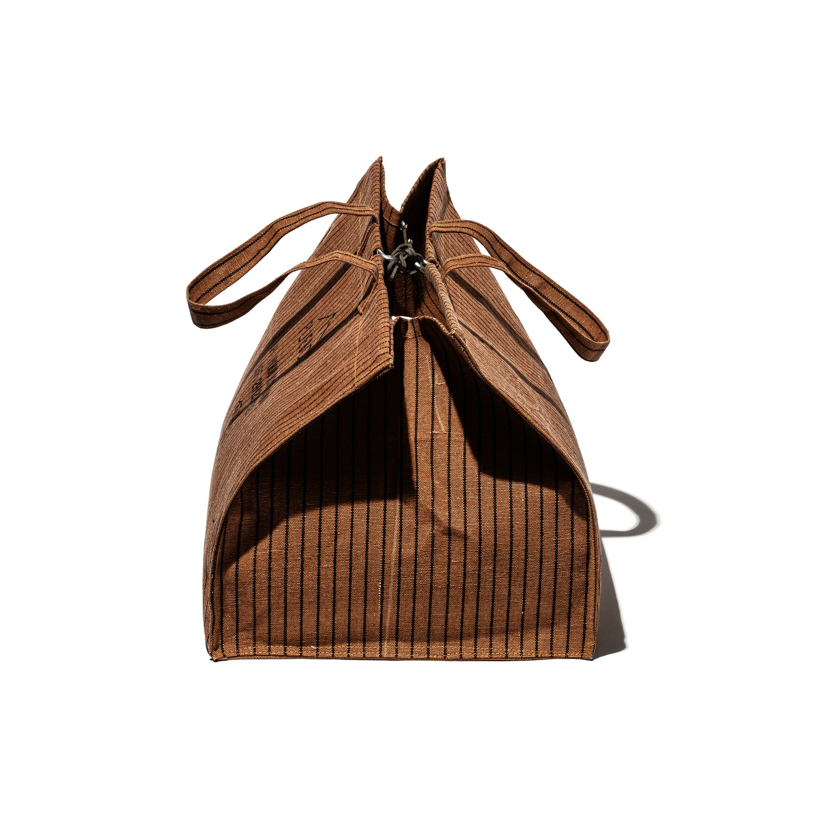 WAXED CANVAS LARGE BAG / Brown – PUEBCO ONLINE STORE