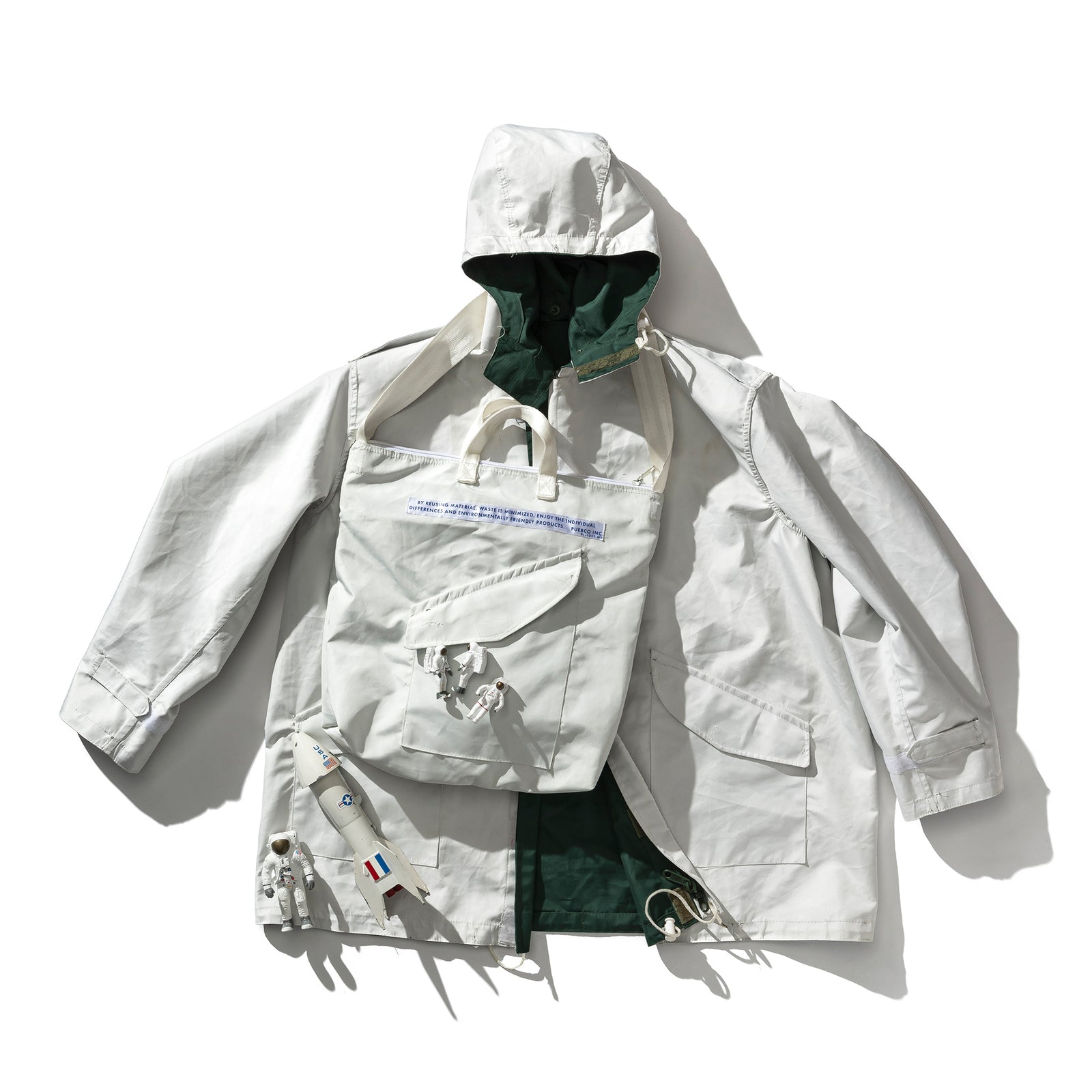 SNOW JACKET CONVERTED TO HELMET BAG – PUEBCO ONLINE STORE