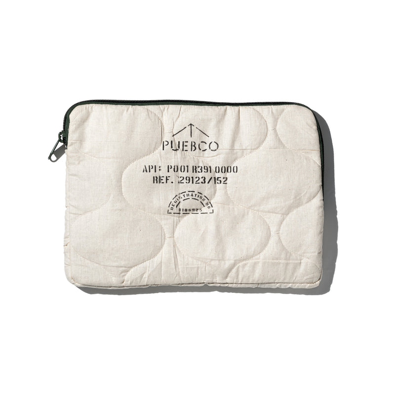 QUILTED LAPTOP CASE / 15"