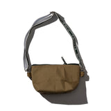 RUBBERIZED HOOD FABRIC x JACQUARD POUCH