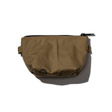RUBBERIZED HOOD FABRIC x JACQUARD POUCH