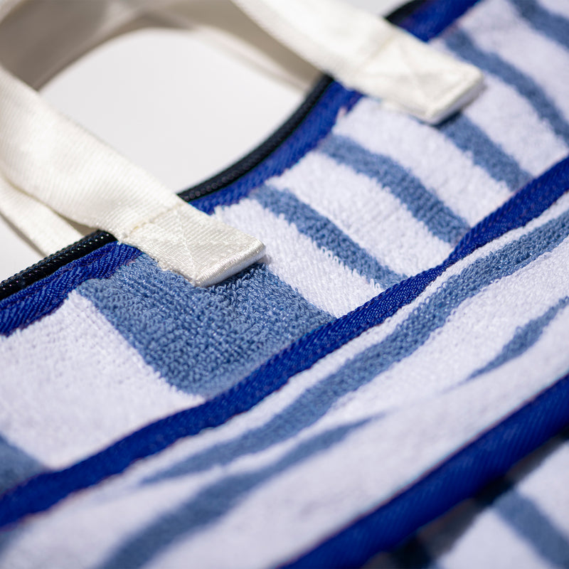STRIPED TOWEL HELMET BAG