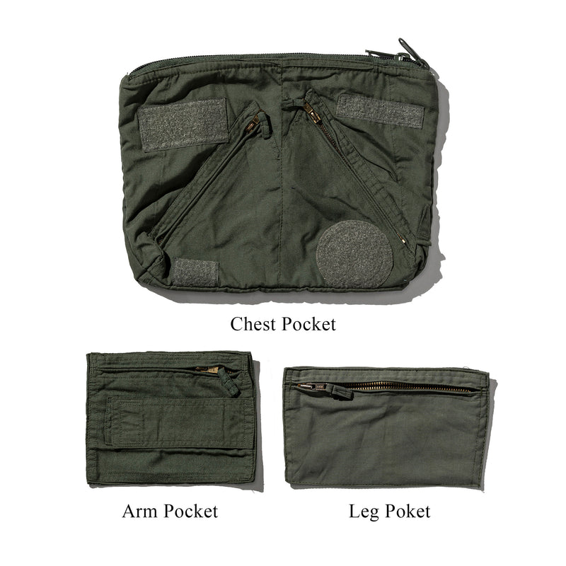 VINTAGE JUMPSUIT CHEST POCKET