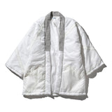 HANTEN JACKET: VINTAGE PARACHUTE / White
