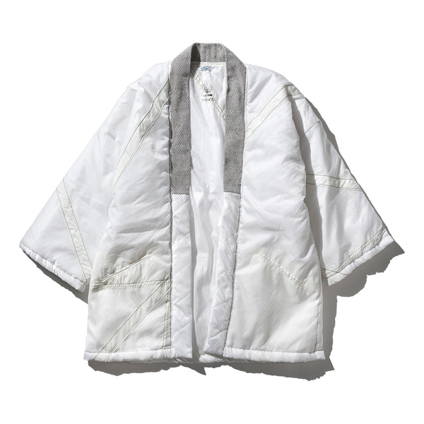 HANTEN JACKET: VINTAGE PARACHUTE / White