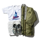 HANTEN JACKET: VINTAGE PARACHUTE / Olive