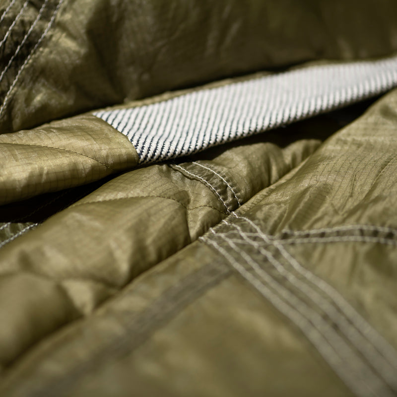 HANTEN JACKET: VINTAGE PARACHUTE / Olive