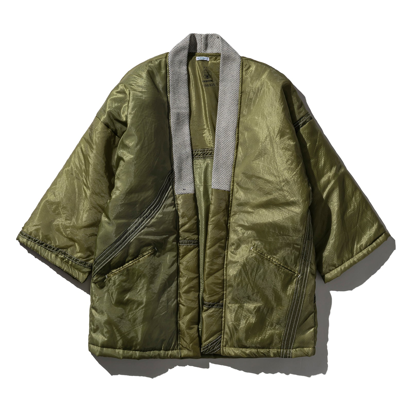 HANTEN JACKET: VINTAGE PARACHUTE / Olive – PUEBCO ONLINE STORE
