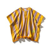 POOL OVER TEE / Pink x Yellow