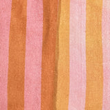 REVERSIBLE SHORT ROBE / Orange x Pink
