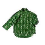 PULLOVER SHIRT: TENNIS PRINT