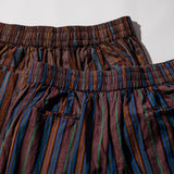 COMFORT PANTS: COTTON MULTI STRIPE