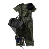 VINTAGE MILITARY PANTS WITH SUSPENDERS
