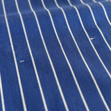 SHIRT FABRIC DRAWSTRING BAG / Green Stripe