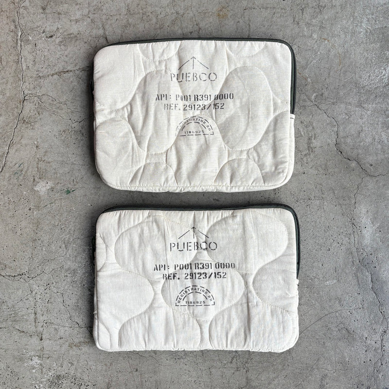 QUILTED LAPTOP CASE / 13"