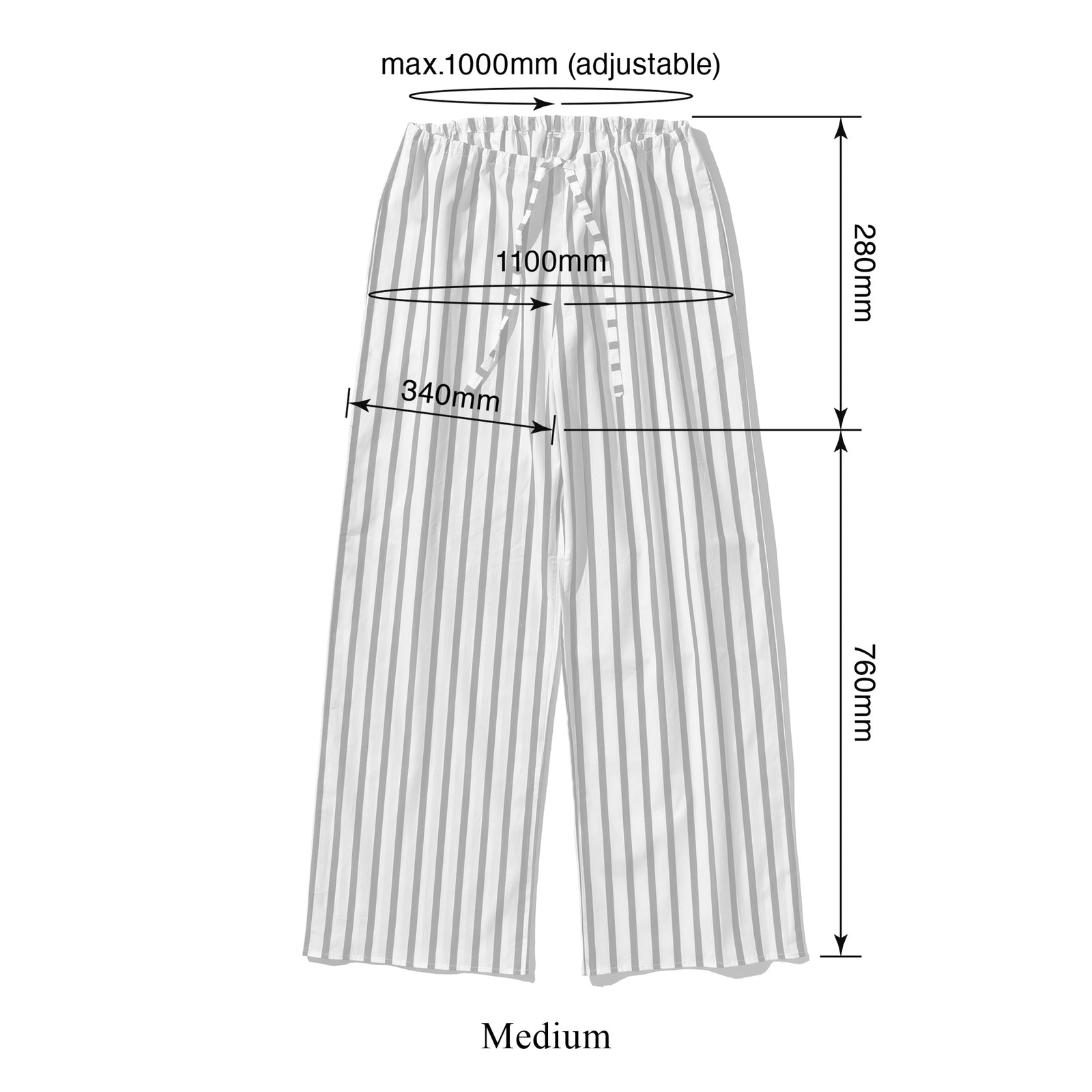 COTTON STRIPE REGULAR PANTS / Green – PUEBCO ONLINE STORE