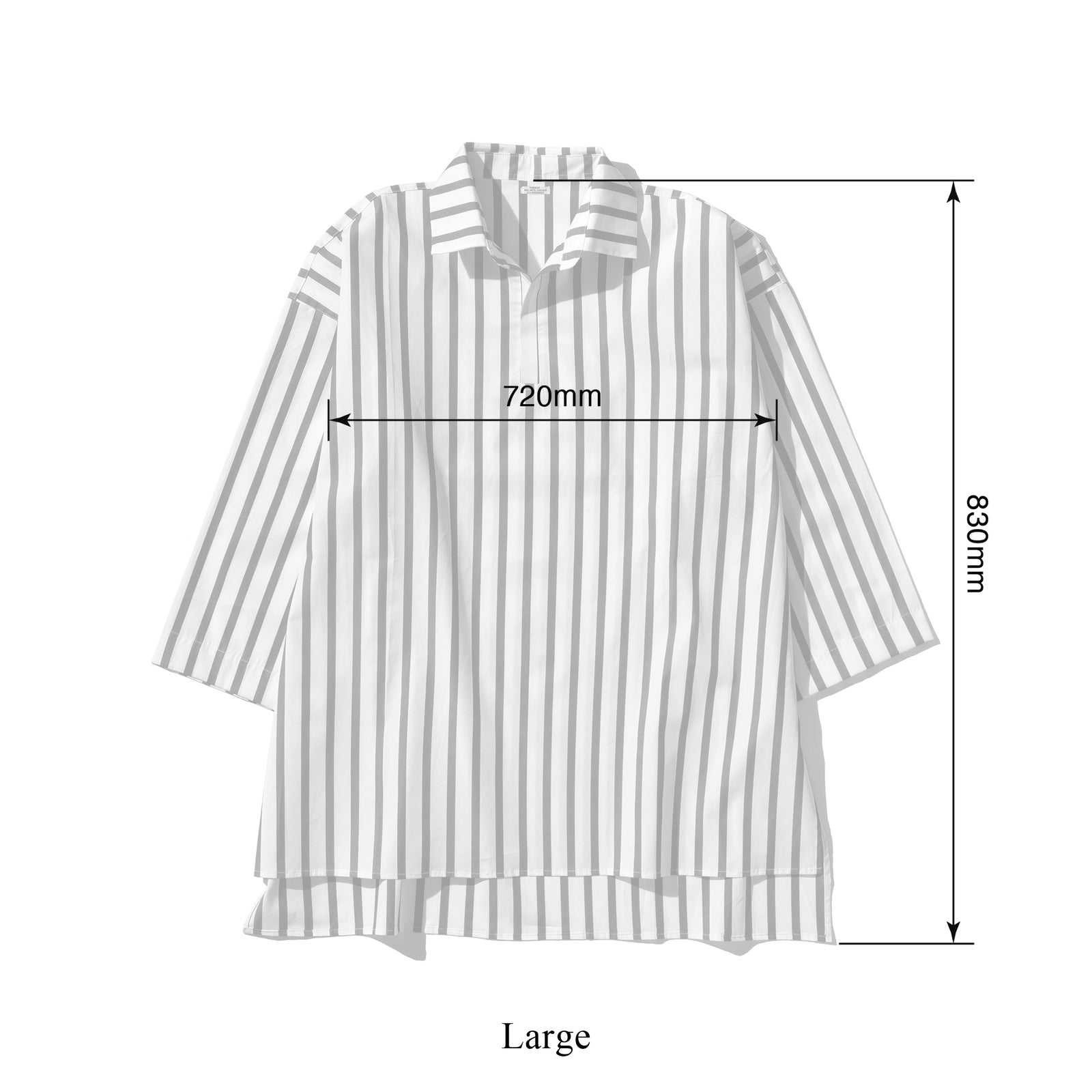 シャツ ストライプ PUEBCO プエブコ レディース メンズ コットン 5分丈 半袖  COTTON STRIPE SHIRT / REGULAR COLLAR COTTON STRIPE SHIRT / REGULAR COLLAR – PUEBCO ONLINE STORE