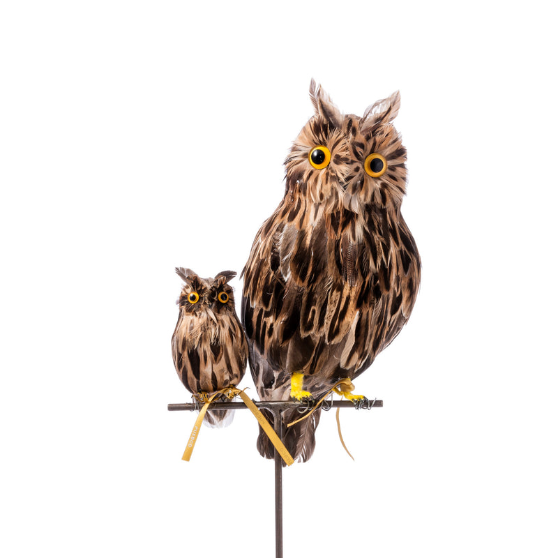 ARTIFICIAL BIRDS Owl Brown / Large